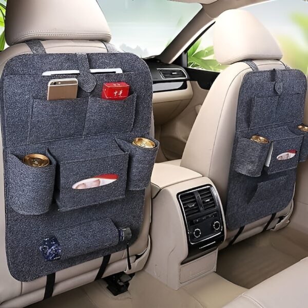 Nylon Car Back Seat Organizer